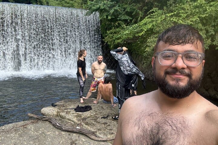 Kyoto River Relaxation Adventure: Hidden Waterfall Swim & Rock Jumps photo 2