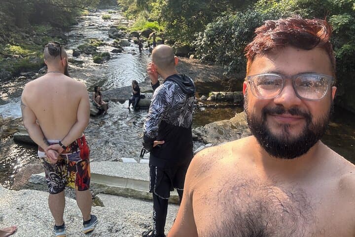 Kyoto River Relaxation Adventure: Hidden Waterfall Swim & Rock Jumps photo 3
