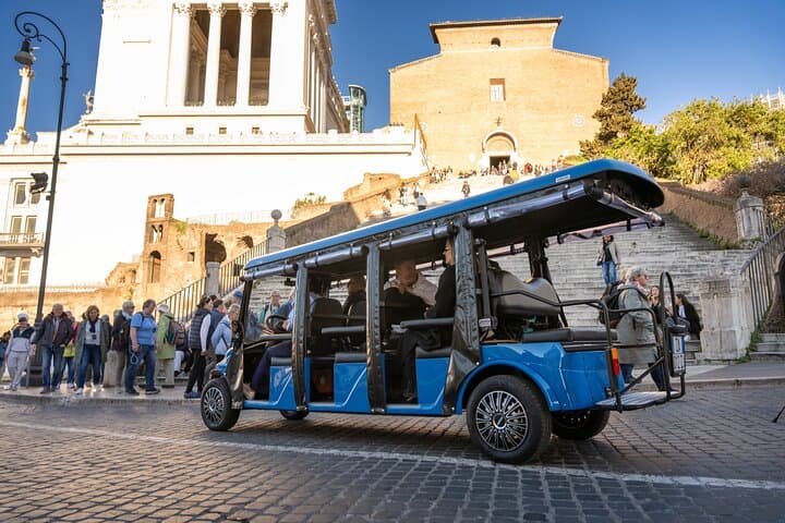 Rome Golf Cart Tour with Gelato — Panoramic Small-Group Highlights photo 3