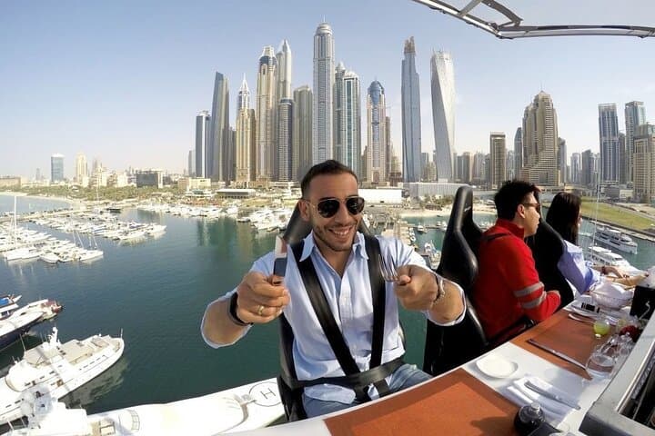 Dinner in the Sky Dubai: 50-Meter Aerial Dining Over the Palm photo 3