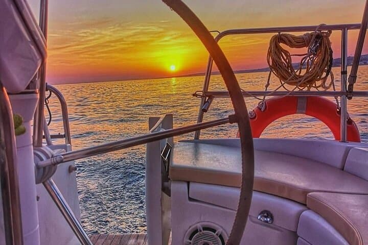 Sunset Sail on the Ionian: Aperitif and Swimming at Leuca Coves