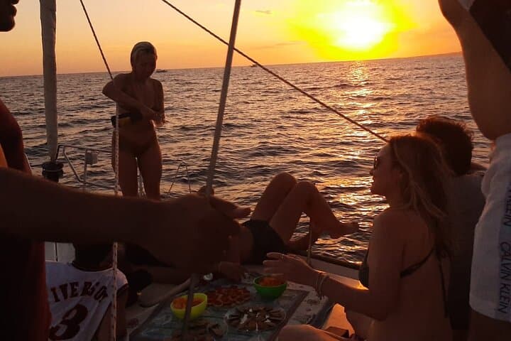 Sunset Sail on the Ionian: Aperitif and Swimming at Leuca Coves photo 3