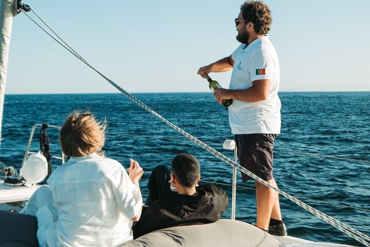 Cascais Private Luxury Sunset Cruise — 2-Hour Yacht with Drink photo 6