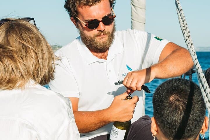 Sunset Romantic Private Yacht Cruise in Cascais with Sparkling Wine photo 3