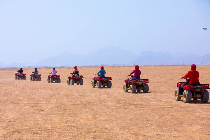 Hurghada Desert Safari: Quad Ride, Spider Car, Buffet Dinner & Traditional Show