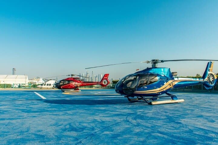 Helicopter Tour Over Dubai: Burj Khalifa, Palm Jumeirah & Arabian Gulf