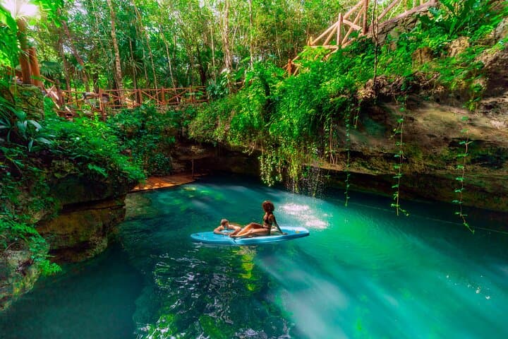 Dive Into Paradise: Ruta de los Cenotes Cenote Tour from Puerto Morelos photo 1