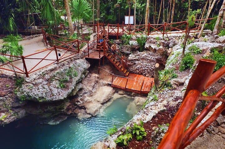 Dive Into Paradise: Ruta de los Cenotes Cenote Tour from Puerto Morelos photo 4