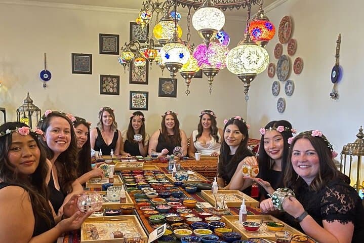 Mosaic Art Workshop in Voorhees — Create a Turkish Mosaic Lamp photo 2