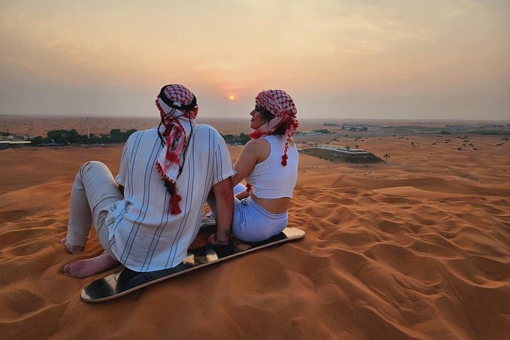 Morning Desert Safari Dubai: Dune Bashing, Sandboarding & Camel Rides photo 3
