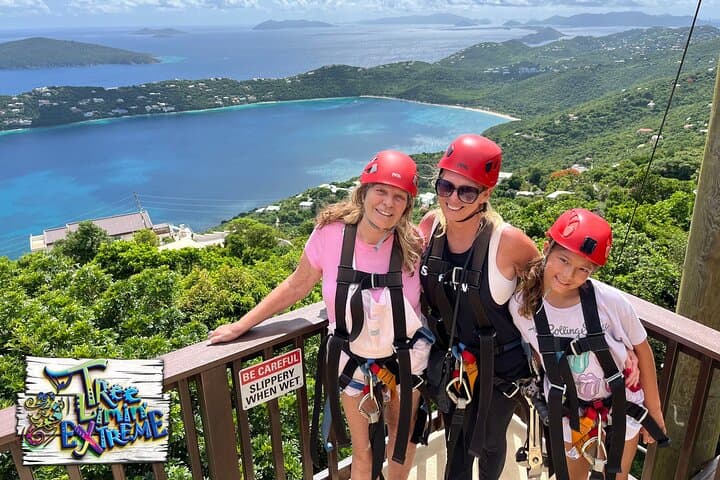 Tree Limin' Extreme Zipline: Zip Over St. Thomas with Views of Magens Bay and the BVI photo 6