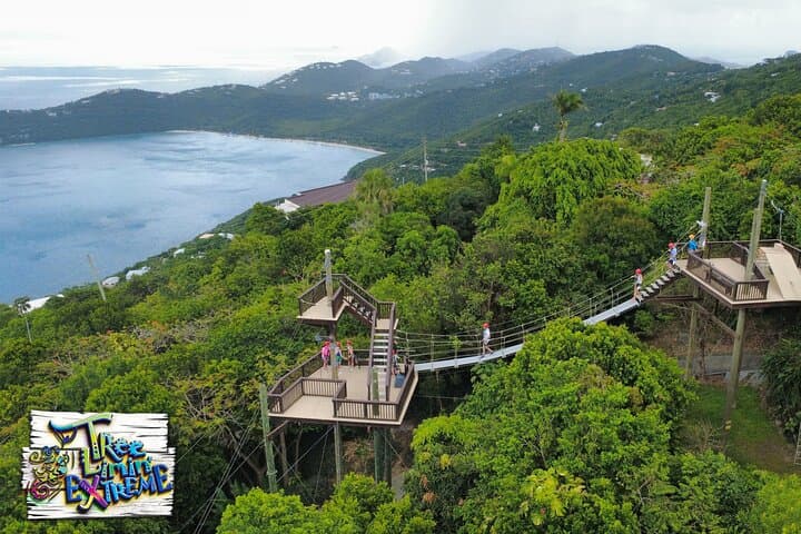 Tree Limin' Extreme Zipline: Zip Over St. Thomas with Views of Magens Bay and the BVI photo 5