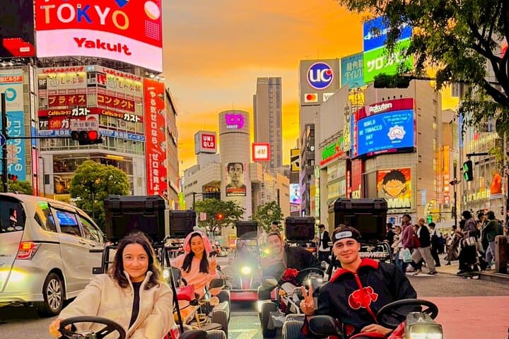 Go-Kart Through Tokyo: Shibuya & Shinjuku Street Drive
