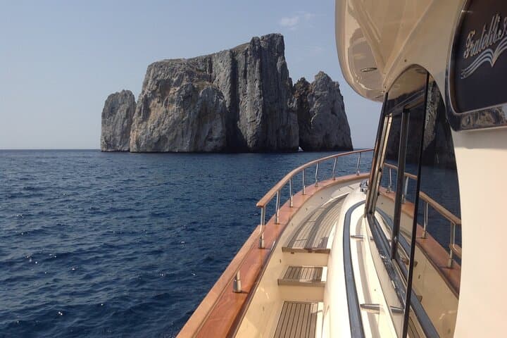 Sail Capo Carbonara: Full-Day Mattia II Yacht Charter from Villasimius photo 5