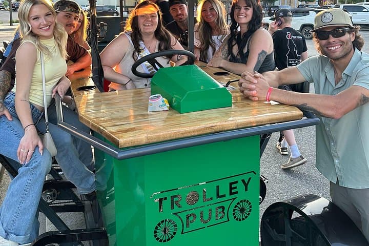 Pedal and Pour: Coeur d'Alene Trolley Pub Party Bike Tour photo 1