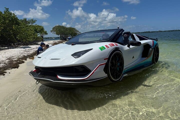 Miami JetCar Experience: Drive the USA’s First 2-Seater Jet Car Along Biscayne Bay