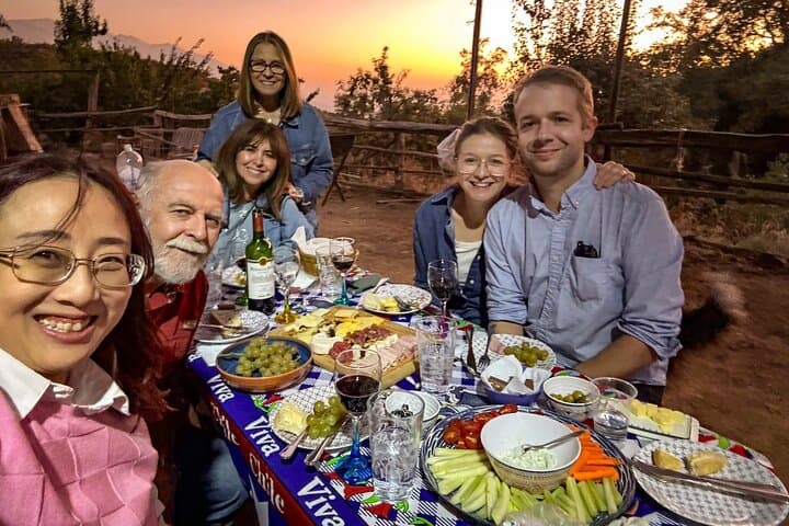 Andes Horseback Riding from Santiago: Private Mountain Ride with Picnic & Wine photo 2