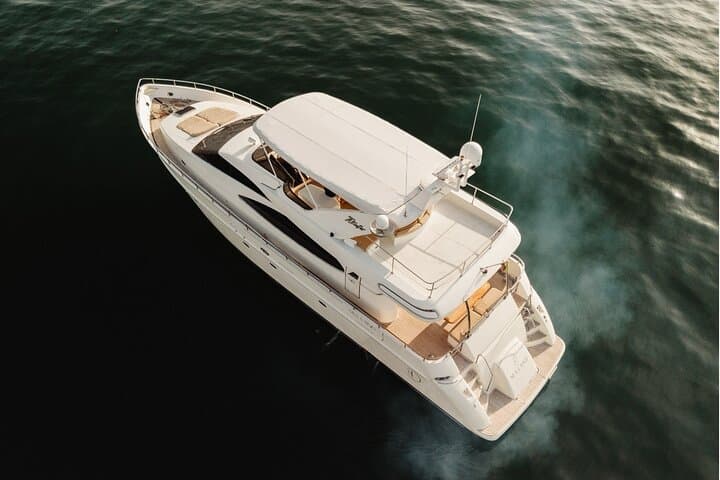 Sail Cartagena’s Rosario Islands on a Private 70ft Azimut Yacht