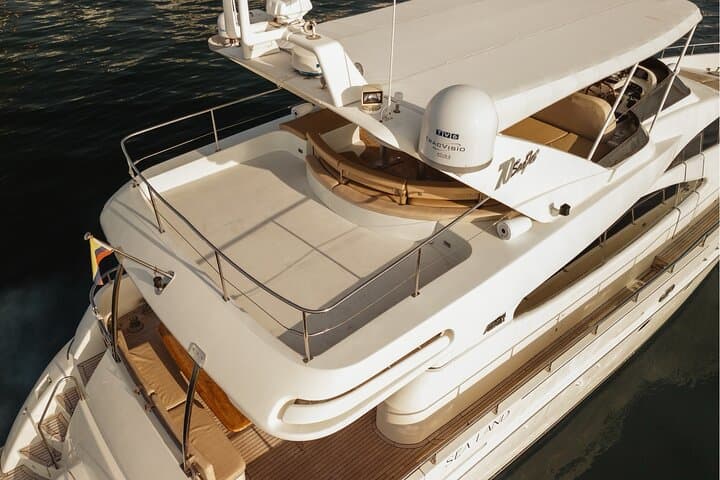 Sail Cartagena’s Rosario Islands on a Private 70ft Azimut Yacht photo 4
