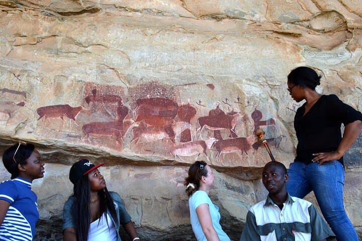 Drakensberg Cave Art, Howick Falls & Mandela Capture Site Day Tour from Durban photo 2
