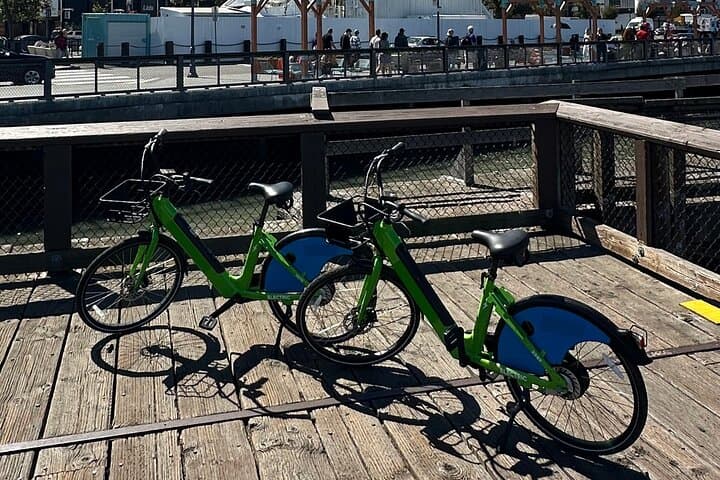San Francisco E-Bike Rental at Fisherman's Wharf — Electric Bike for the Day