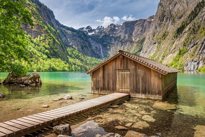 Private Königssee & Obersee Tour from Munich — Boat Ride, St. Bartholomä & Röthbachfall