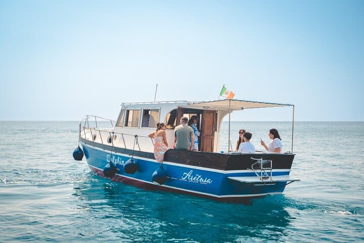 Syracuse Plemmirio Boat Excursion with Barbecue and Snorkeling