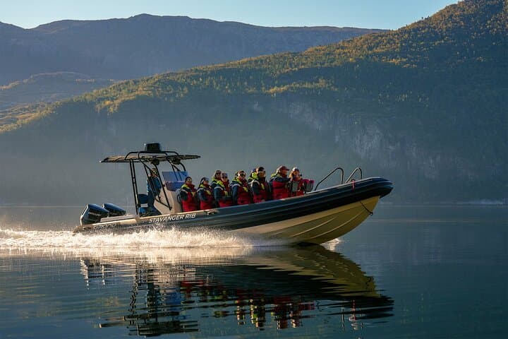 Lysefjord RIB Safari to Pulpit Rock from Stavanger