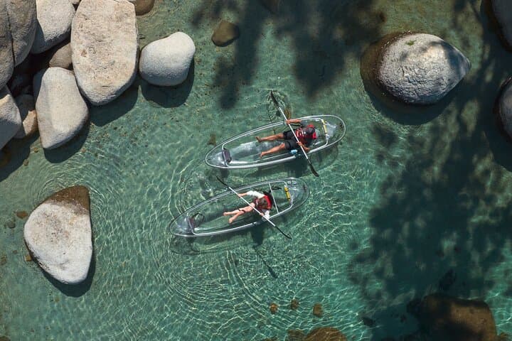 Clear Kayak Tour in South Lake Tahoe — Hidden Coves & Sierra Views