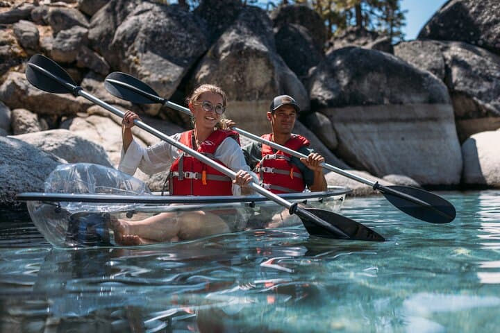 Clear Kayak Tour in South Lake Tahoe — Hidden Coves & Sierra Views photo 4