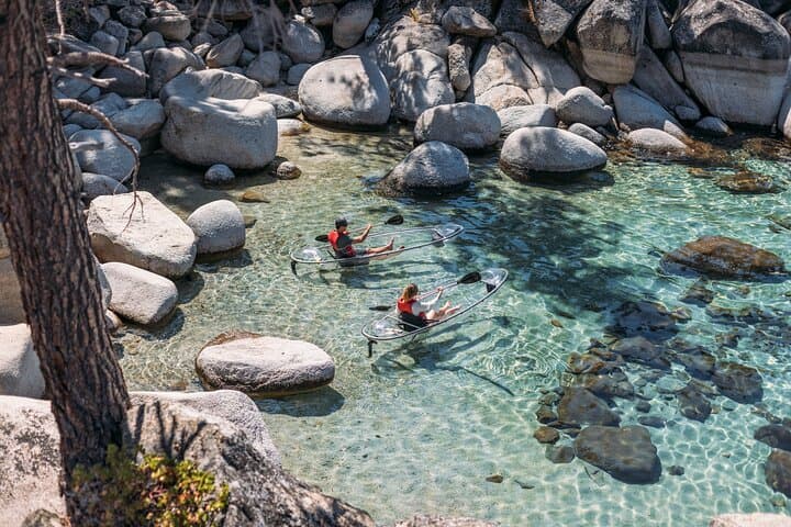 Clear Kayak Tour in South Lake Tahoe — Hidden Coves & Sierra Views photo 5