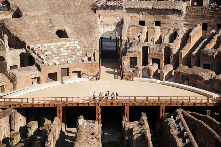 Colosseum Arena Full Experience: Guided Tour with Arena Access & Forum Visit photo 5