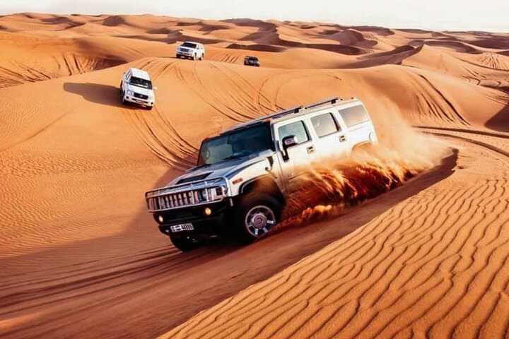Overnight Beachside Desert Safari at Sealine & Khor Al Adaid — Camp, Dune Bash & Stargaze