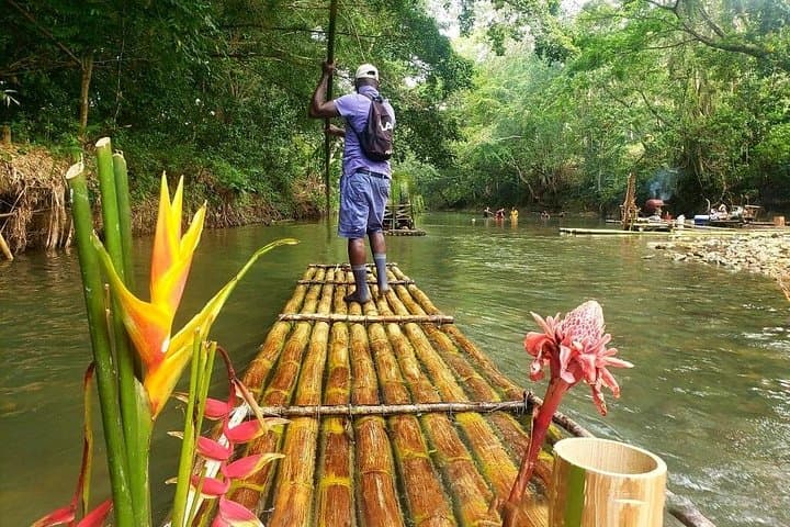 Montego Bay Bamboo Rafting & Hip Strip Highlights: Lethe River to Duty-Free Shopping photo 1