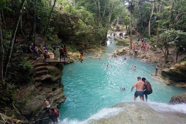 Dunn's River Falls & Blue Hole Adventure from Montego Bay: Ocho Rios Day Trip