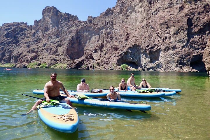 Stand-Up Paddleboarding Willow Beach: SUP the Colorado River to Emerald Cave photo 4