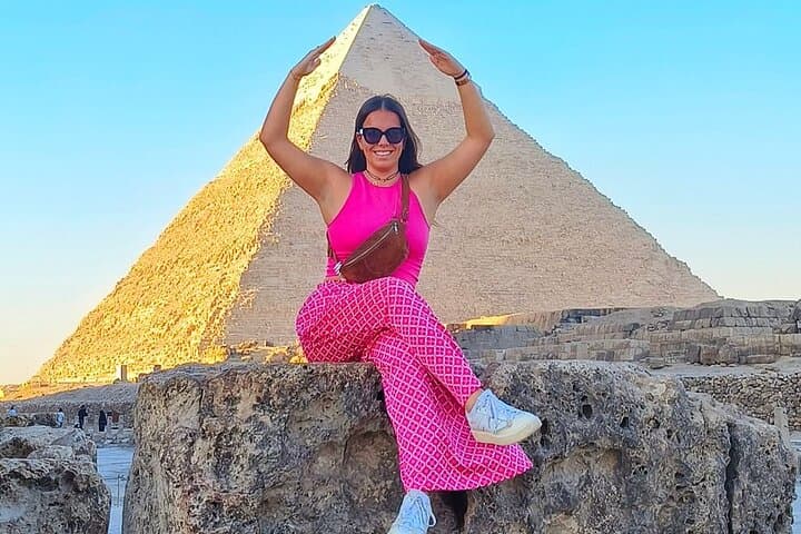 Half-Day Giza Pyramids & Sphinx Tour — Great Pyramid of Khufu Experience photo 3