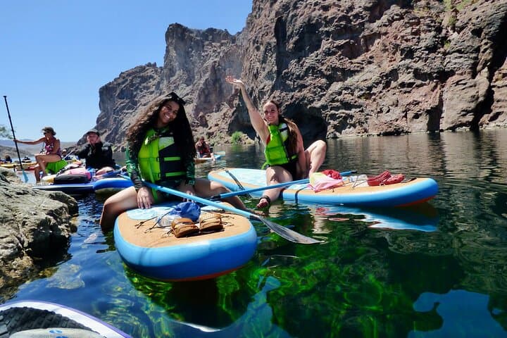 Stand-Up Paddleboarding Willow Beach: SUP the Colorado River to Emerald Cave