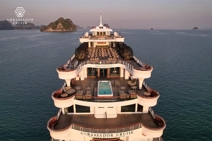 Halong Bay Luxury Day Cruise from Hanoi aboard Ambassador Cruise photo 2