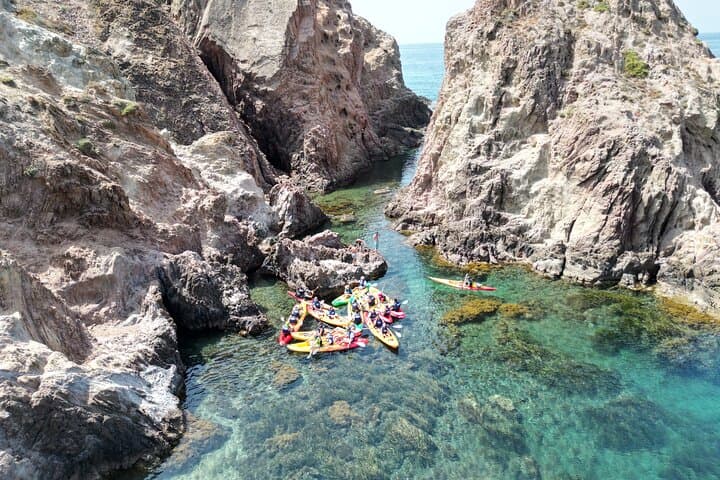 Cabo de Gata Kayak and Full-Face Snorkel Tour with Photos Included photo 1