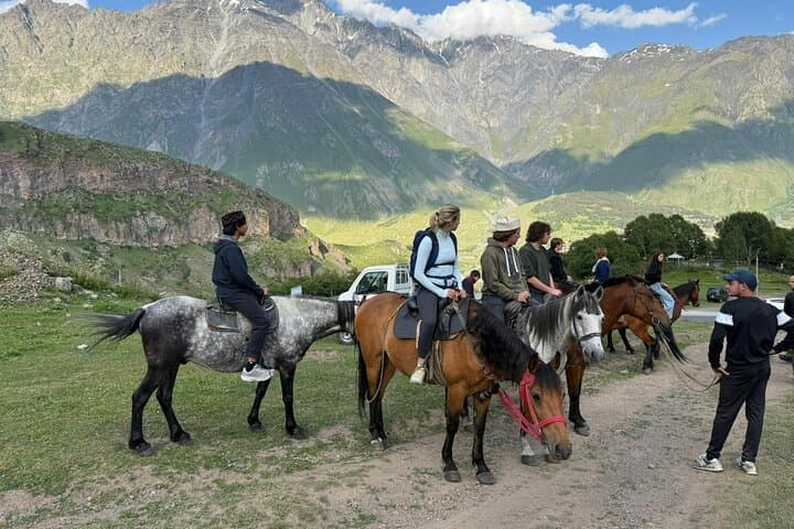 Horseback to Gergeti Trinity: Ride to Kazbegi's Mountain Church photo 6