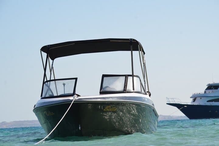 Private Half-Day Mahmya Island Snorkeling Speedboat from Hurghada
