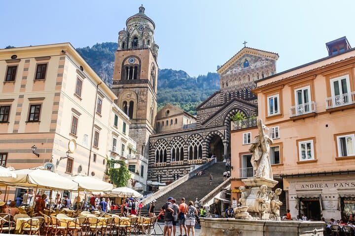 Private Positano & Amalfi Shore Excursion from Sorrento — Scenic Drive, Beaches & Cathedral Visits
