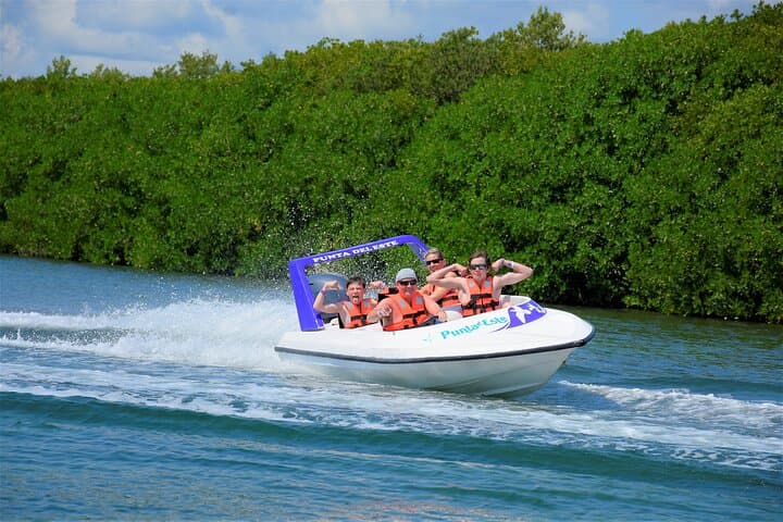 Self-Drive Jungle Speedboat & Mayan Snorkel Experience in Cancún