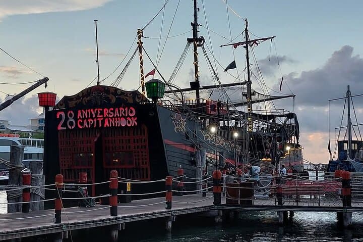 Cancún Night Pirate Ship Cruise with Lobster Dinner & Live Pirate Show photo 5