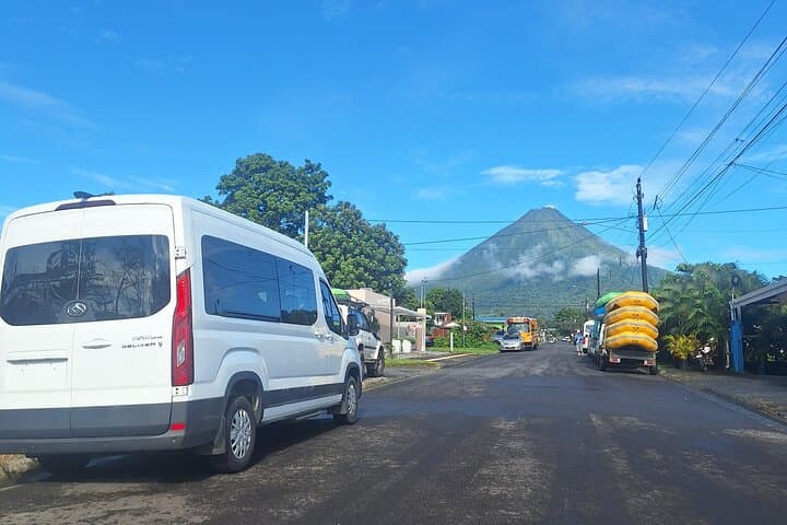 La Fortuna to San José Airport Shuttle — Scenic Transfer via La Paz Waterfall