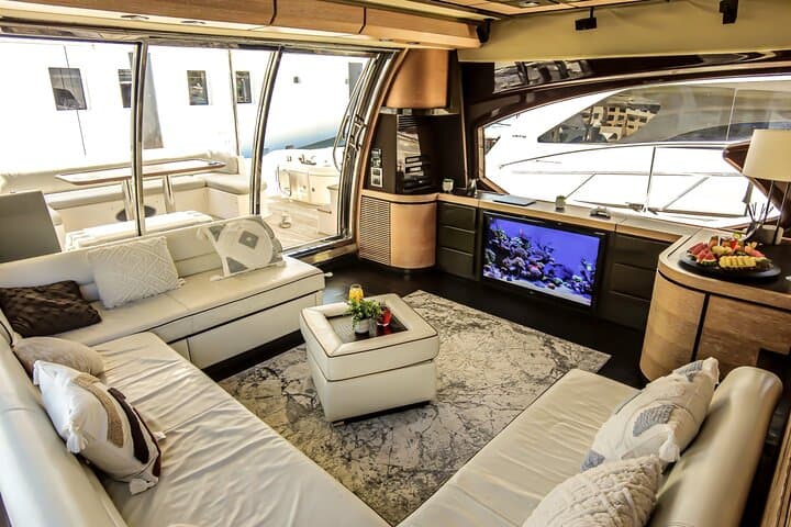 All-Inclusive Luxury Azimut Yacht Charter in Cabo San Lucas photo 4
