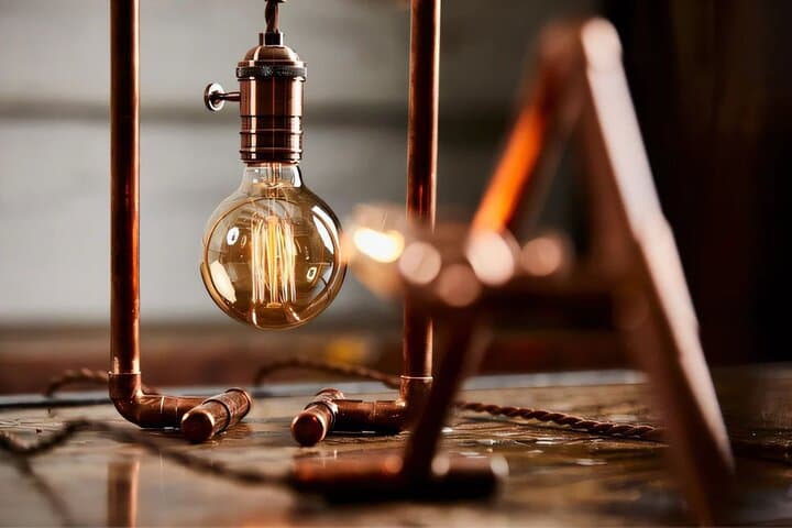 Brooklyn Copper Lamp Workshop: Build Your Own Edison-Style Lamp