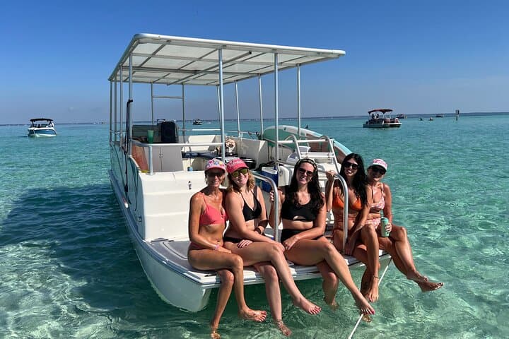Private Crab Island Cruise: 4-Hour Destin Boat Charter with Dog-Friendly Options photo 3
