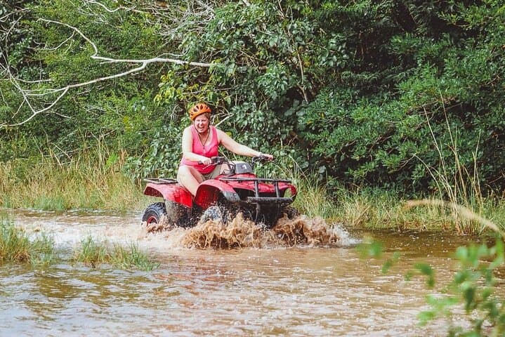 Cozumel ATV Jungle Adventure & Snorkel: Jungle Tracks to Coral Gardens with Tequila Tasting photo 3